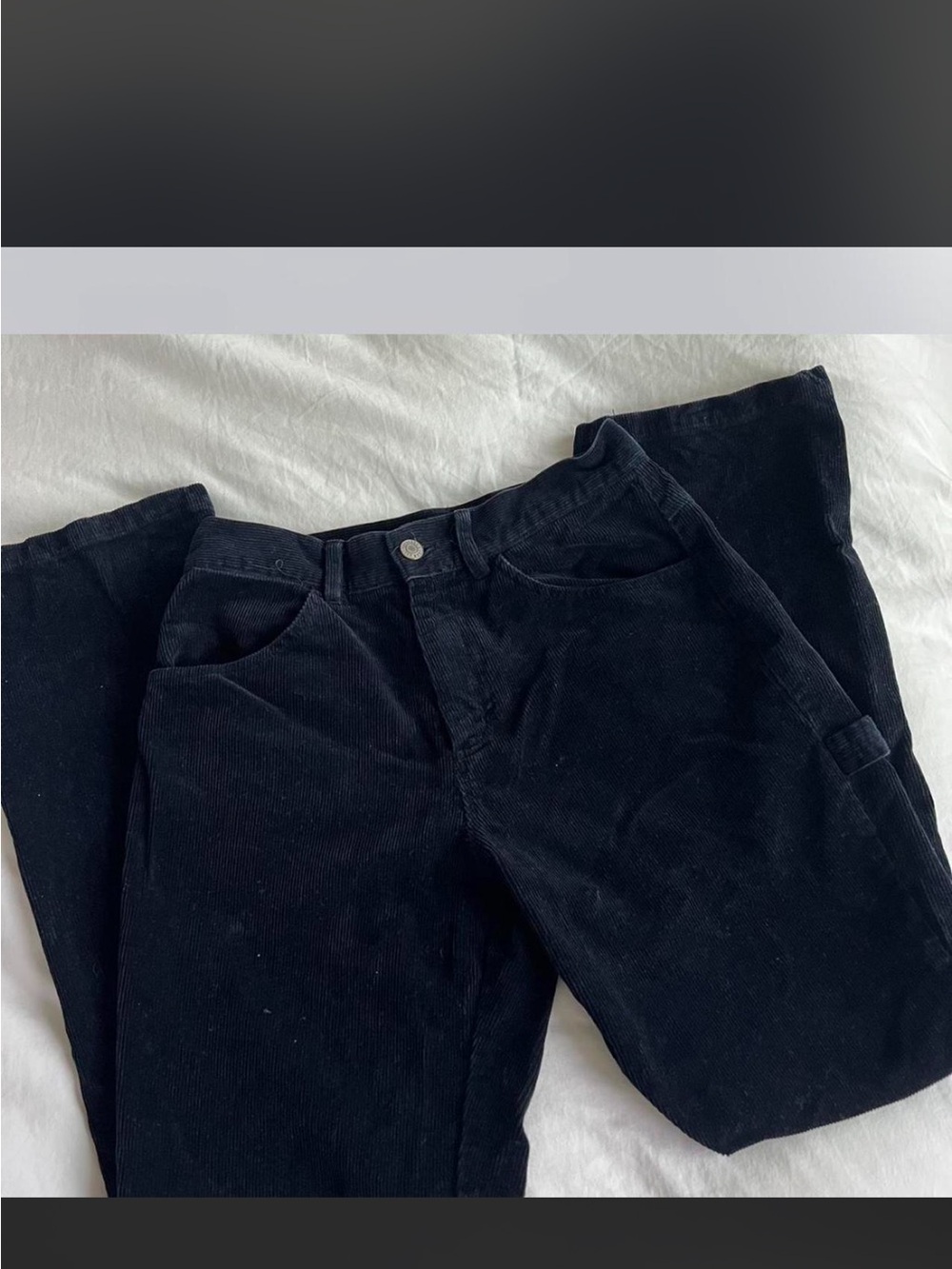 Brandy Melville Black Straight Leg Jeans